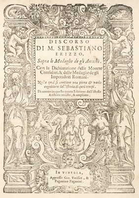 Lot 181 - Erizzo (Sebastiano). Discorso ... sopra le medaglie, 4th edition, [1584]