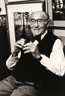 Lot 127 - Copland (Aaron, 1900-1990). Portrait of the Composer by Gordon Parks