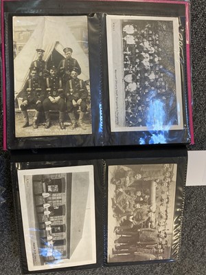 Lot 317 - Royal Marines. 200 early 20th century postcards
