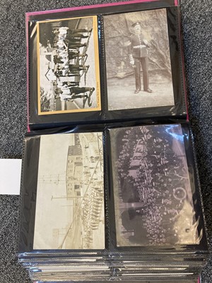 Lot 317 - Royal Marines. 200 early 20th century postcards