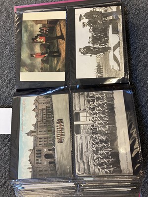 Lot 317 - Royal Marines. 200 early 20th century postcards