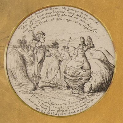 Lot 502 - After John Tenniel (1820-1914). A set of four drawings of scenes from Alice in Wonderland