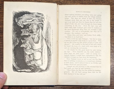Lot 445 - Kipling (Rudyard). The Jungle Book, 1st edition, 1894