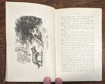 Lot 445 - Kipling (Rudyard). The Jungle Book, 1st edition, 1894