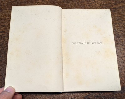 Lot 445 - Kipling (Rudyard). The Jungle Book, 1st edition, 1894