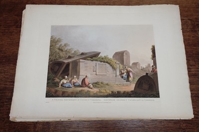 Lot 23 - Mayer (Luigi). A collection of 19 colour aquatint plates from Vues  dans L'Empire Ottoman, 1803