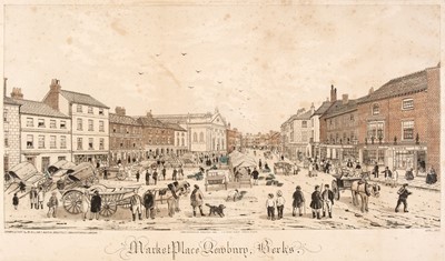 Lot 599 - Newbury. Austin (William F.), Market Place Newbury, Berks, 1862