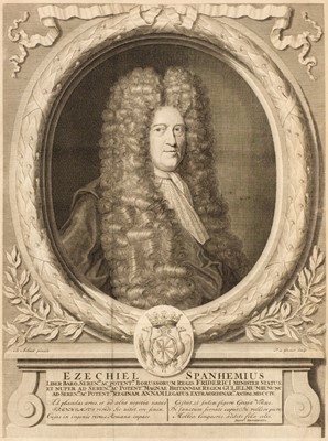 Lot 274 - Spanheim (Ezechiel). Dissertationes de Praestantia et usu Numismatum, 1717