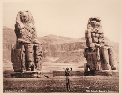 Lot 135 - Egypt. A portfolio of 20 collotype photographs, circa 1890