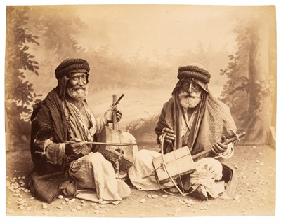 Lot 179 - Middle East. An album of 50 views and scenes, circa 1890