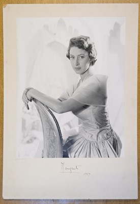 Lot 7 - Beaton (Cecil, 1904-1980). H.R.H. The Princess Margaret, 1955 & Queen Elizabeth II, 1952