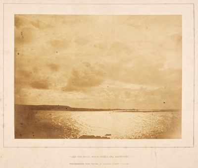 Lot 104 - Wortley (Colonel Henry Stuart, 1832-1890). Like the Moon..., circa 1863