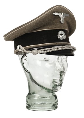 Lot 433 - Third Reich. WWII SS Officer's visor
