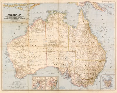 Lot 68 - National Geographic Magazine (publishers). Northern and Southern Hemispheres, 1943