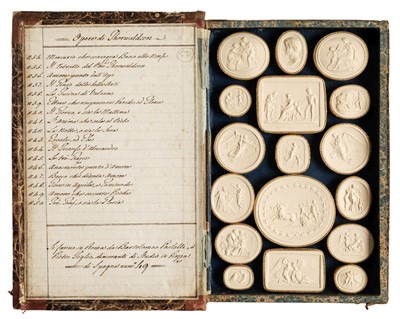 Lot 242 - Paoletti (Bartolomeo and Pietro). A collection of 300 plaster cameos, 1820