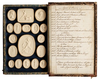 Lot 242 - Paoletti (Bartolomeo and Pietro). A collection of 300 plaster cameos, 1820