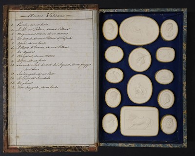 Lot 242 - Paoletti (Bartolomeo and Pietro). A collection of 300 plaster cameos, 1820