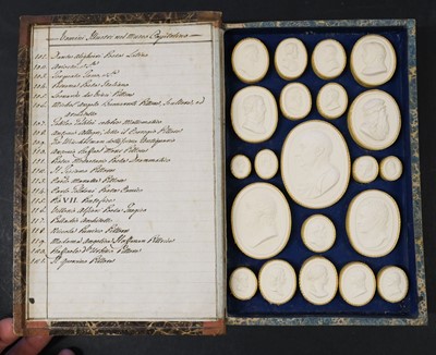 Lot 242 - Paoletti (Bartolomeo and Pietro). A collection of 300 plaster cameos, 1820