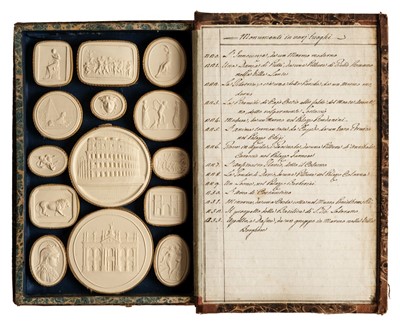 Lot 242 - Paoletti (Bartolomeo and Pietro). A collection of 300 plaster cameos, 1820