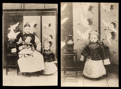 Lot 193 - Puyi (1906-1967). The Last Emperor of China, two vintage photographs