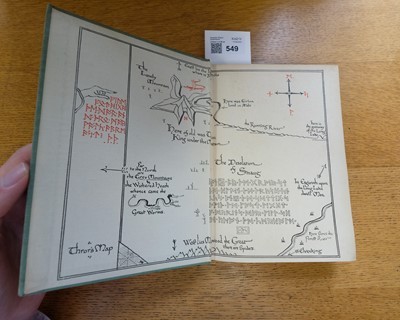 Lot 549 - Tolkien (J.R.R.) The Hobbit, 2nd impression, 1937