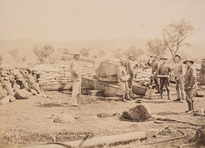 Lot 201 - South Africa. An album of 24 mounted gelatin silver prints of the Second Boer War, circa 1900