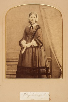 Lot 75 - Nightingale (Florence, 1820-1910). Full-length portrait