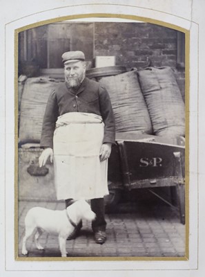 Lot 15 - Cartes de Visite. A group of 16 Victorian cartes de visite and cabinet card albums