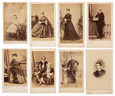Lot 16 - Cartes de Visite. A group of approximately 700 mostly albumen print cartes de visite portraits