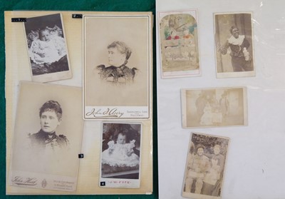 Lot 16 - Cartes de Visite. A group of approximately 700 mostly albumen print cartes de visite portraits