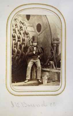 Lot 18 - Cartes de Visite. An album containing approximately 90 cartes de visite