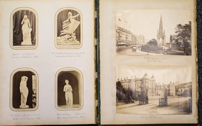 Lot 18 - Cartes de Visite. An album containing approximately 90 cartes de visite