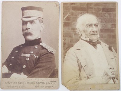 Lot 17 - Cartes de Visite. A group of approximately 160 cartes de visite portraits, mostly circa 1860s