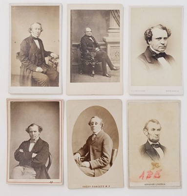 Lot 17 - Cartes de Visite. A group of approximately 160 cartes de visite portraits, mostly circa 1860s