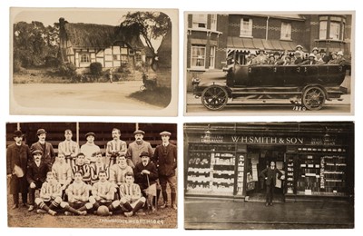 Lot 78 - Real Photo Postcards. Approx. 400 real photo postcards, early 20th century