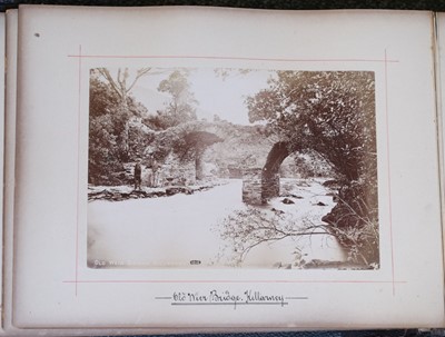 Lot 52 - Great Britain. A group of 18 photograph albums, mostly late 19th century