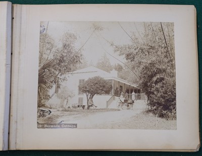 Lot 63 - Bermuda. An album of 24 mounted, circa 1890