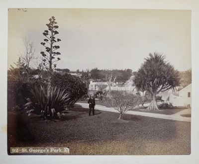 Lot 63 - Bermuda. An album of 24 mounted, circa 1890