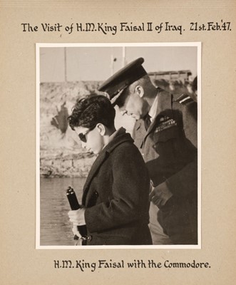 Lot 139 - Faisal II (1935-1958). A presentation album