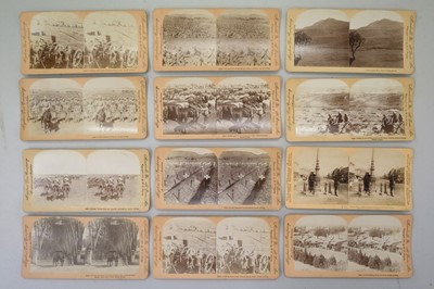 Lot 8 - Boer War. A group of approximately 220 stereoviews