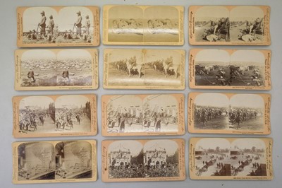 Lot 8 - Boer War. A group of approximately 220 stereoviews