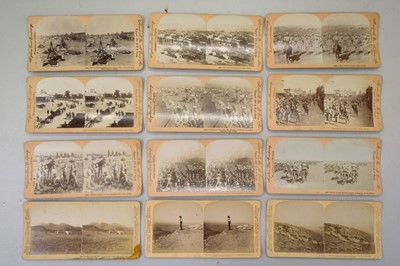 Lot 8 - Boer War. A group of approximately 220 stereoviews