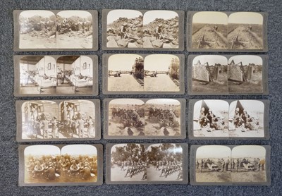 Lot 8 - Boer War. A group of approximately 220 stereoviews