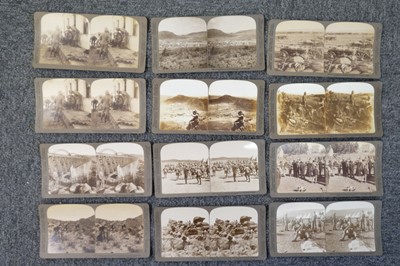 Lot 8 - Boer War. A group of approximately 220 stereoviews