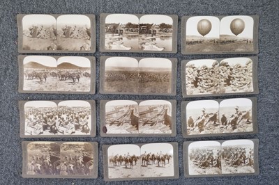 Lot 8 - Boer War. A group of approximately 220 stereoviews