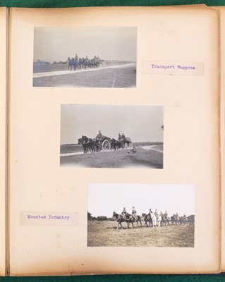 Lot 70 - Military Photographs. An assorted collection of military and other photos, late 19th & early 20th c.