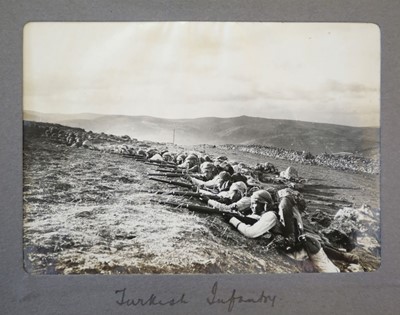 Lot 68 - Middle East. A small complete album of 24 window-mounted photographs, by G. R. Hughes