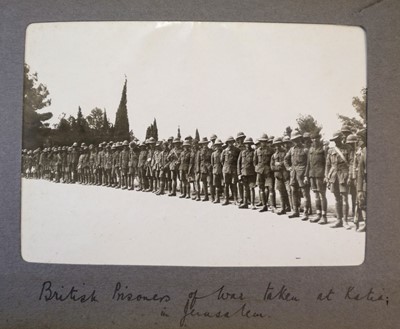 Lot 68 - Middle East. A small complete album of 24 window-mounted photographs, by G. R. Hughes
