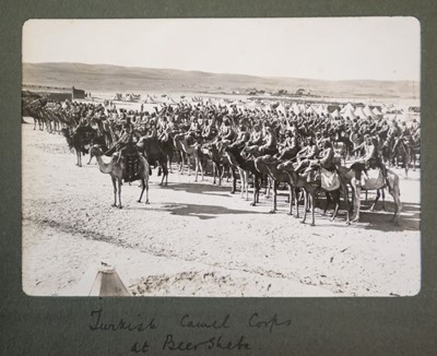 Lot 68 - Middle East. A small complete album of 24 window-mounted photographs, by G. R. Hughes