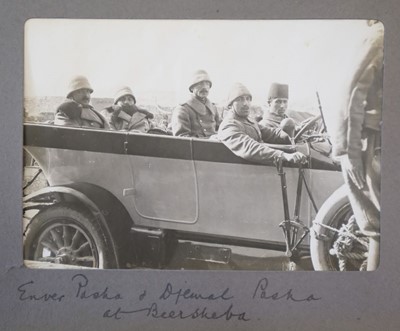 Lot 68 - Middle East. A small complete album of 24 window-mounted photographs, by G. R. Hughes